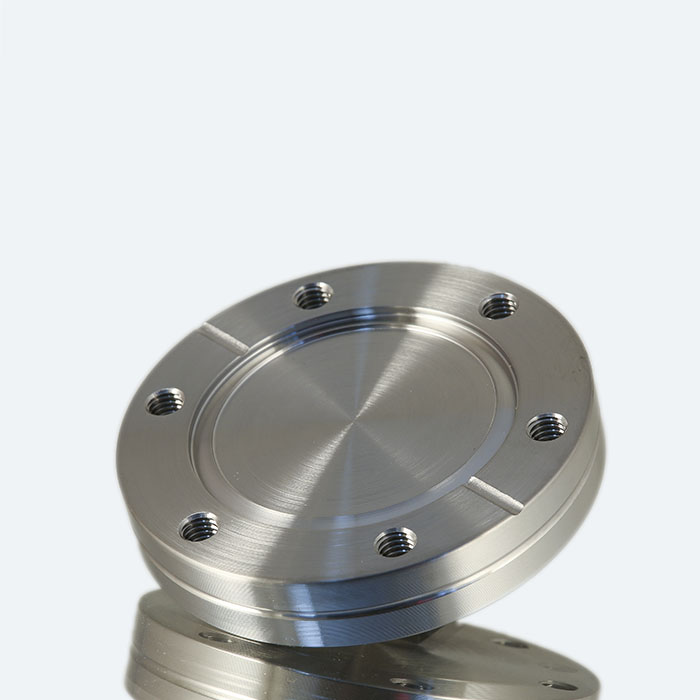 Tapped blank flange
